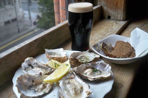 Oysters and Guinness